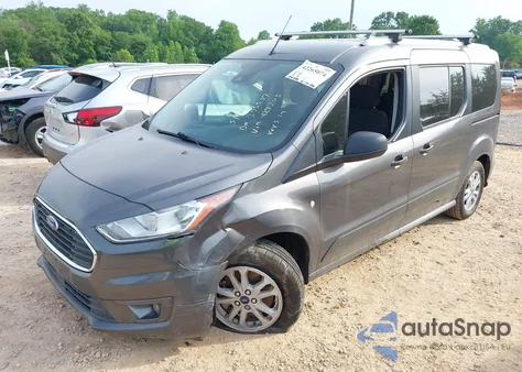 2019 Ford Transit Connect Xlt из США, поврежденный, VIN NM0GS9F2XK1427203